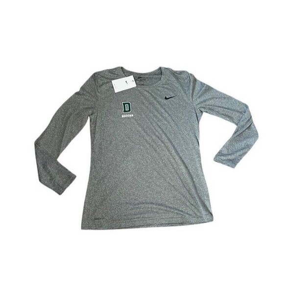 NIKE Dartmouth College Soccer  Dri-Fit Shirt Women’s Size Large - Workout NWT - Picture 1 of 6